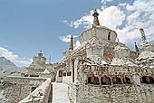 Ladakh - chrtens at Lamayuru gompa 